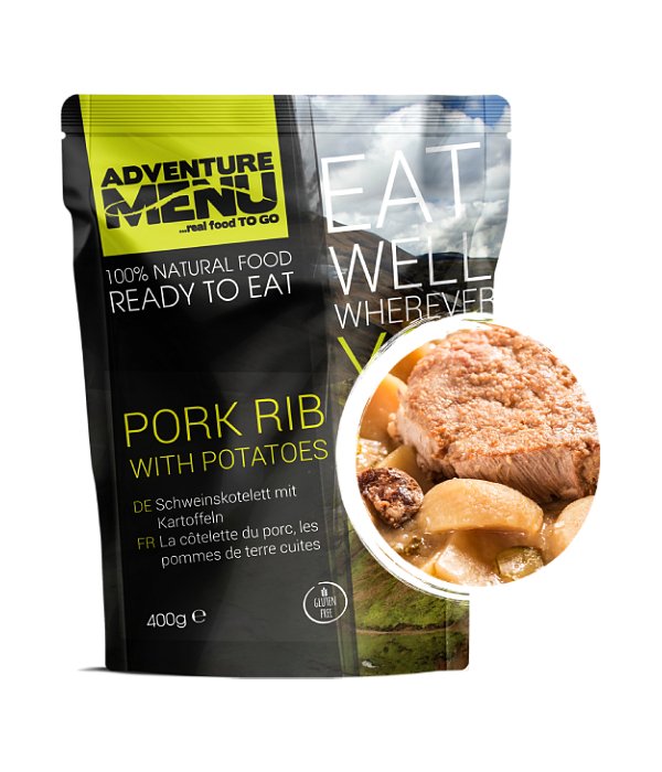 Adventure Menu Vepřové žebírko s bramborem, jednoporce